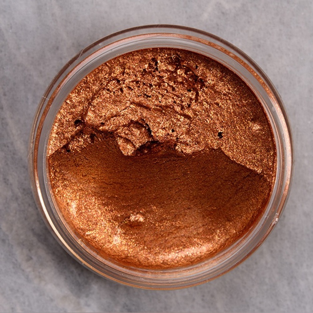 COLOURPOP Jelly Much Gel Eyeshadow Brentwood Metallic Medium Brown NEW IN BOX